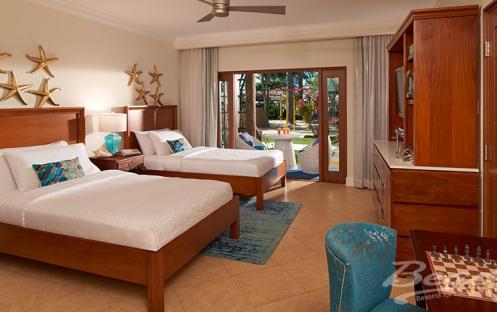 Tropical Beachfront Two Bedroom Grand Butler Family Suite - 2BG  (1)